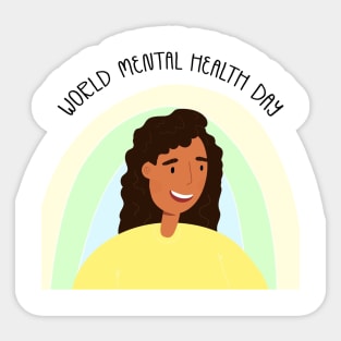 World mental health day Sticker